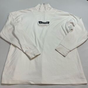 Columbia Sport VTG White Sweatshirt Size L/XL